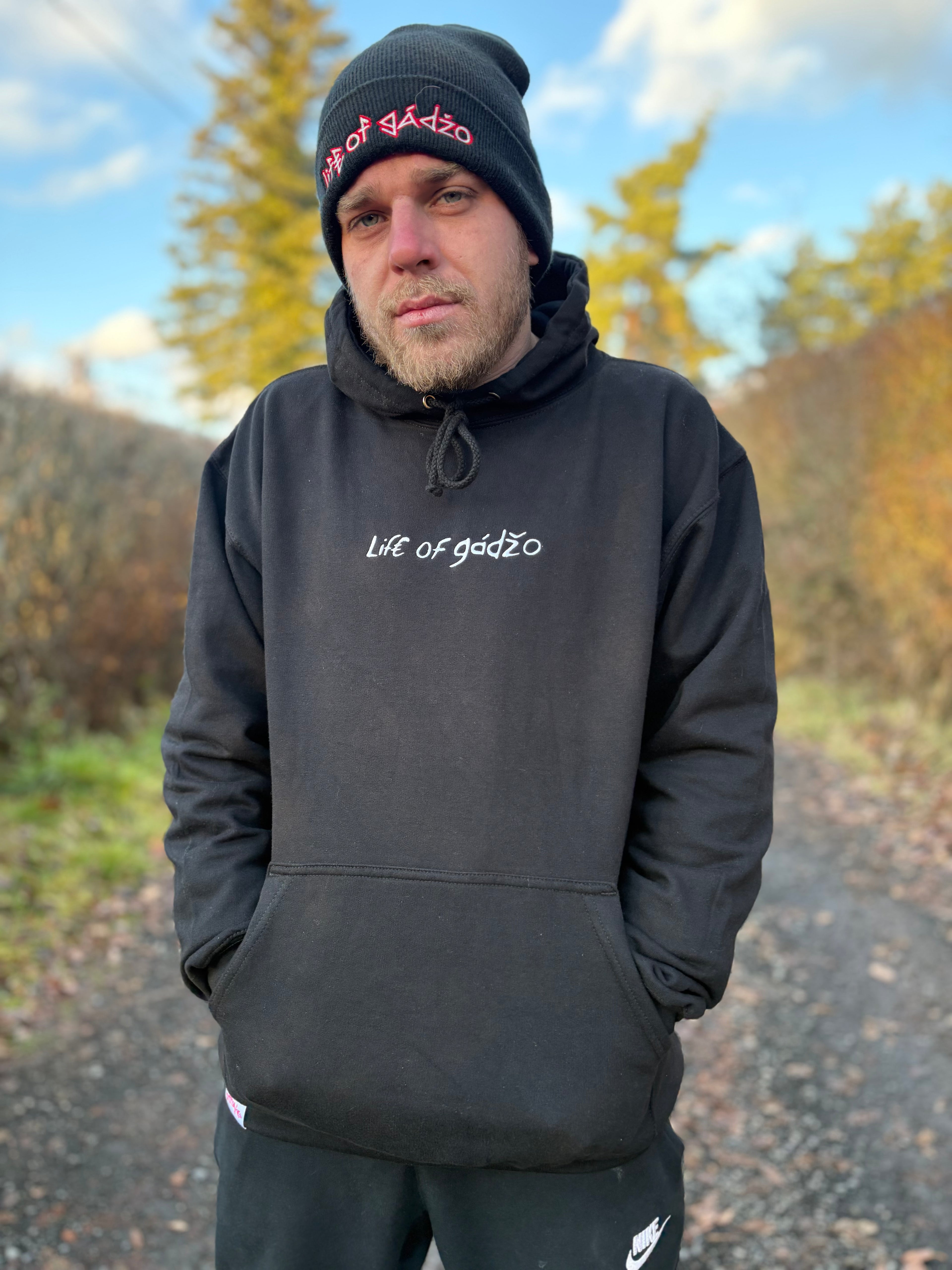 Mikina LIFE OF GÁDŽO FIRST IDEA PATTERN