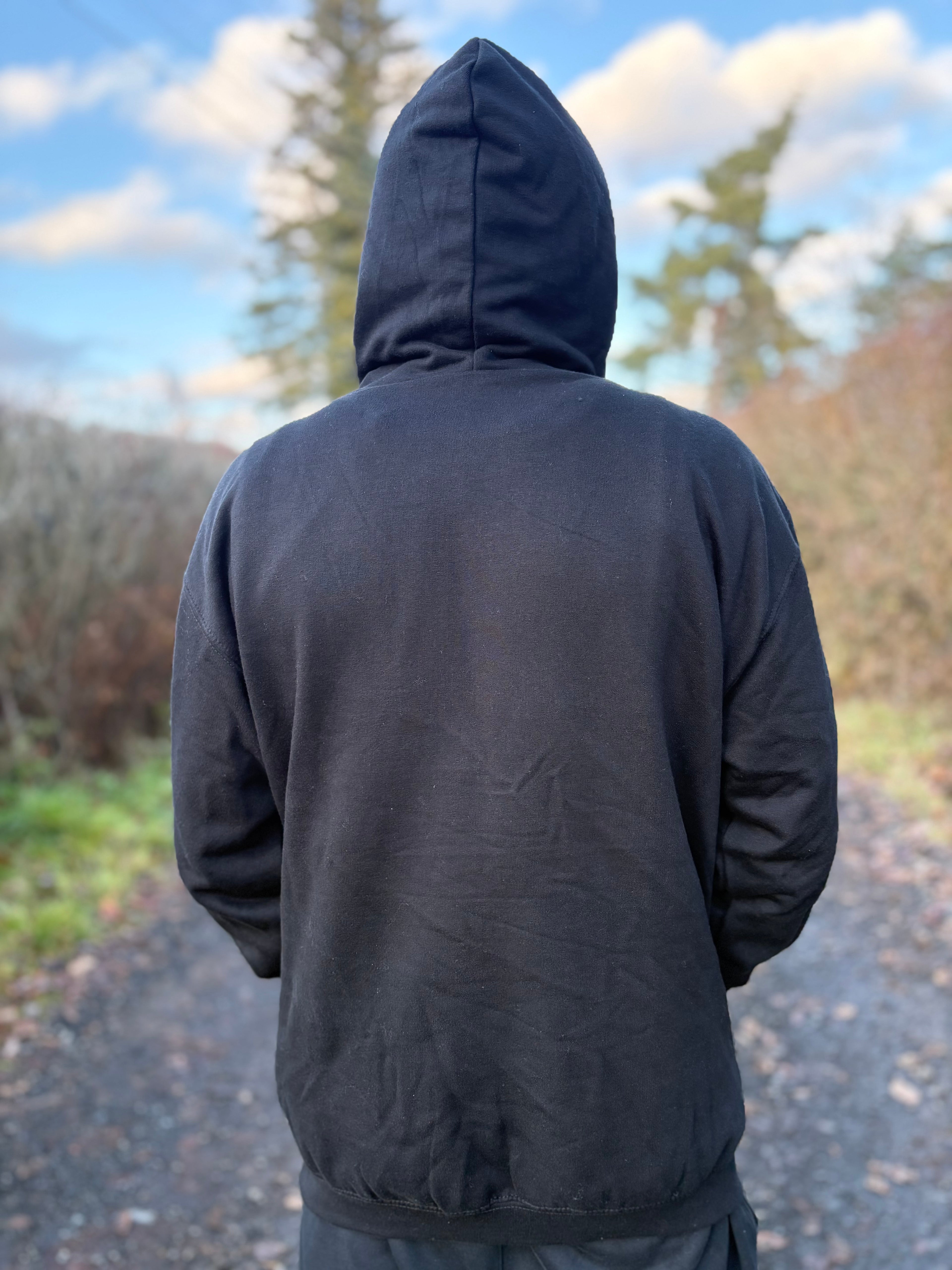 Mikina LIFE OF GÁDŽO RED 3-ROW PATTERN