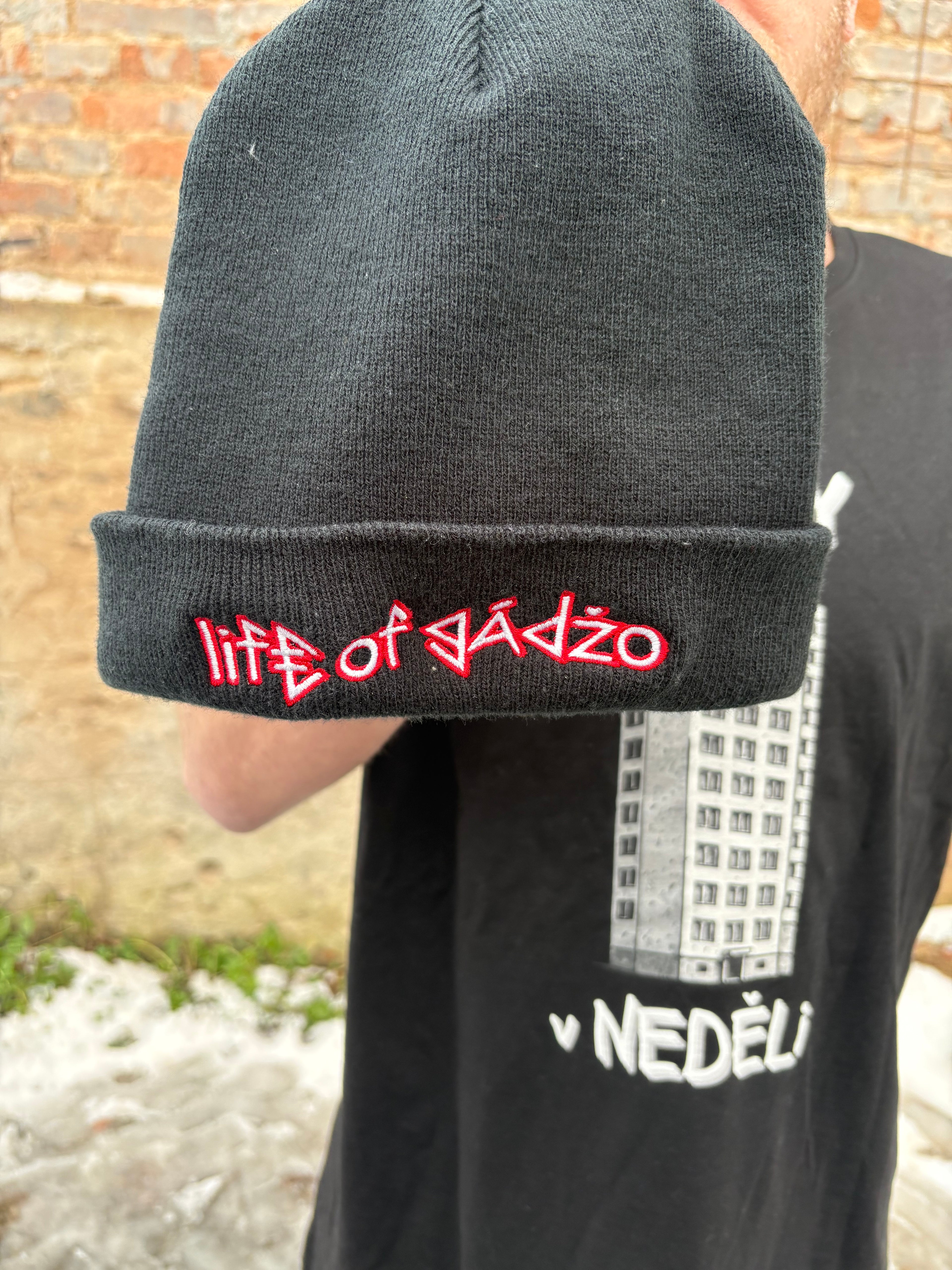 Kulich LIFE OF GÁDŽO RED 1ROW PATTERN