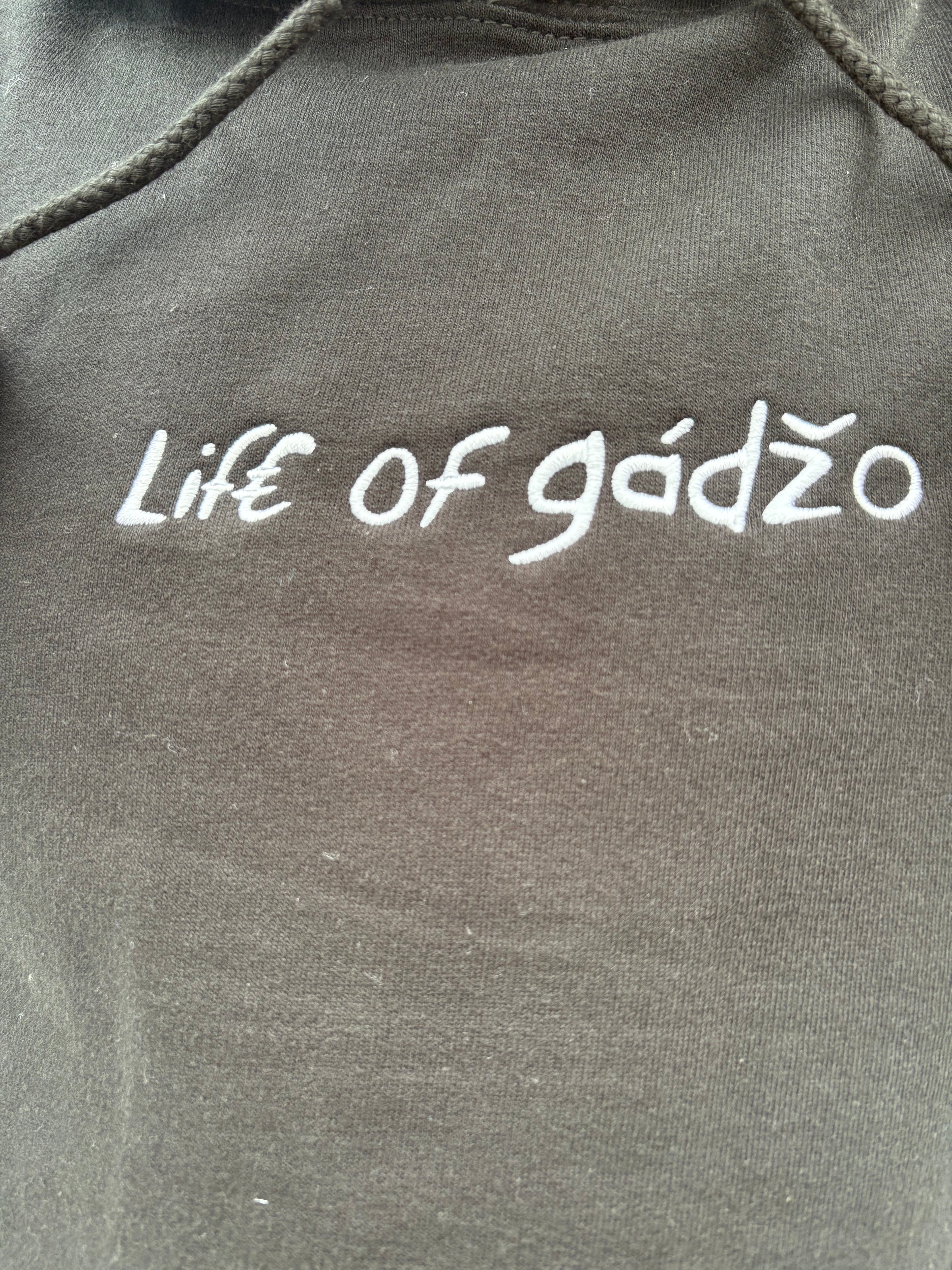 Mikina LIFE OF GÁDŽO FIRST IDEA PATTERN